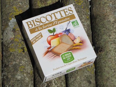 Paquet de biscottes.