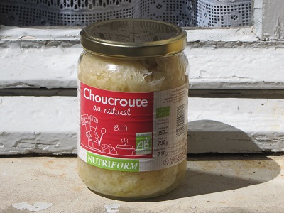 Bocal de choucroute.