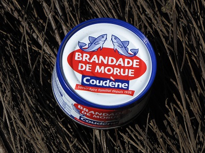 Boîte de brandade de morue.