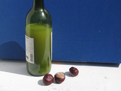 Lessive aux marrons d'Inde.
