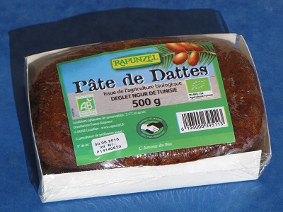 Pâte de dattes.