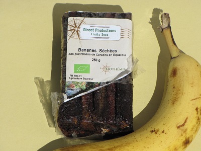 Bananes séchées.