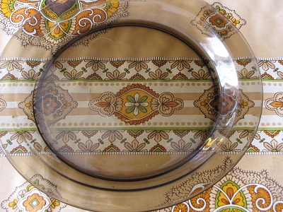 Jeuner, assiette vide.