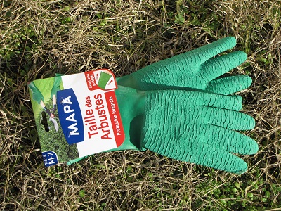 Gants de jardinage.