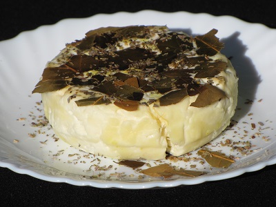 Fromage avec des herbes.