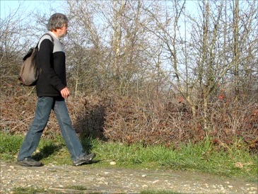 Je marche.