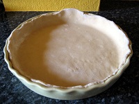 Pâte à tarte.